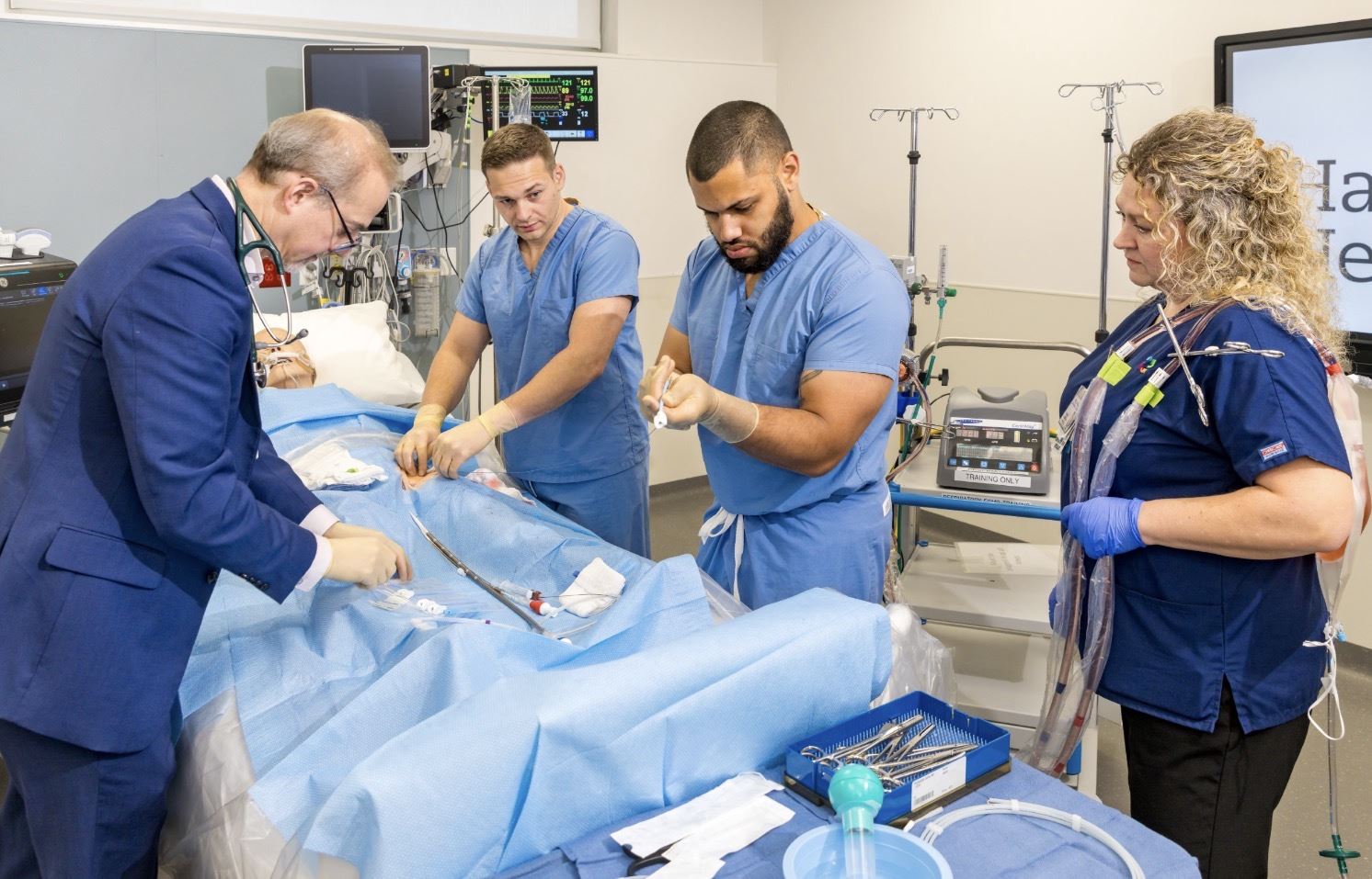 ECMO Training session