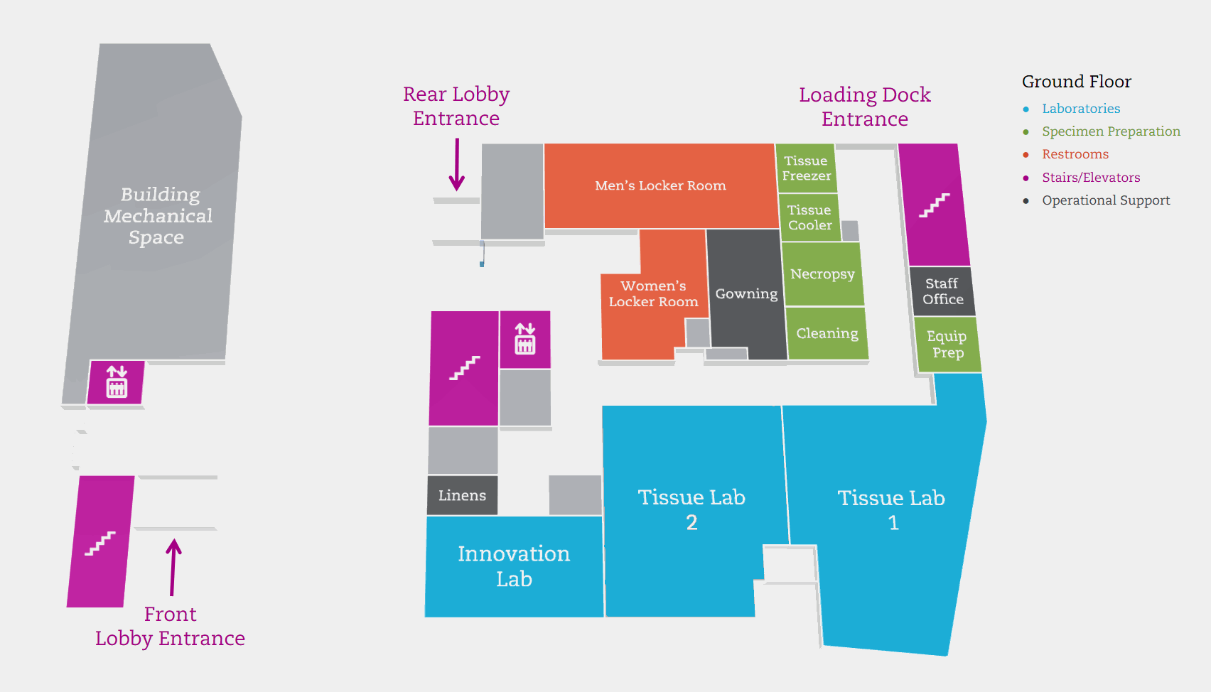 CESI Ground Floor map