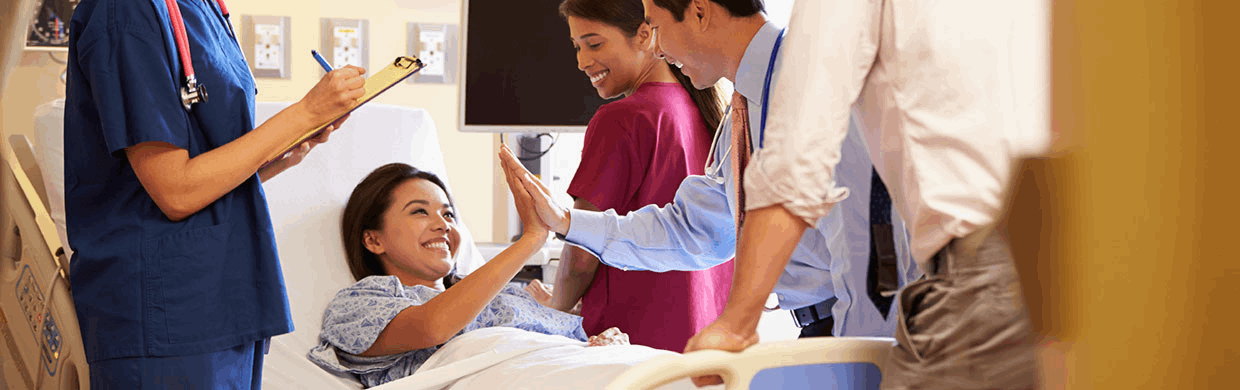 patient and nurses